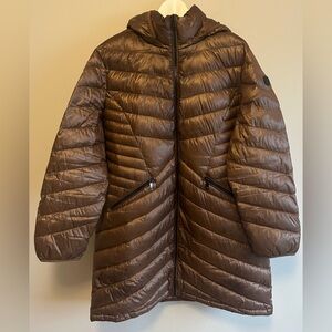 Andrew Marc 650 Fill Power Women's Packable Lightweight Down Puffer Coat XXL